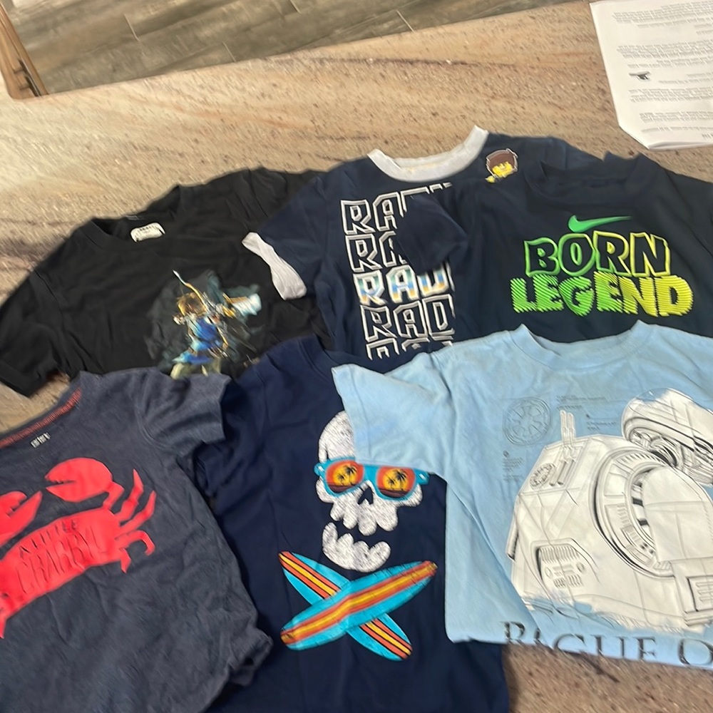 Boys 4 T short sleeve shirts